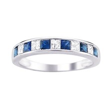 14K Plaqué or Blanc 5/8Ct