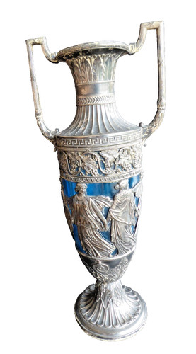 Vase amphore empire verre - vase,