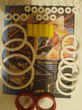 FLIPPER DATA EAST -LAST ACTION HERO-KIT ELASTIQUES-PINBALL RUBBER KIT