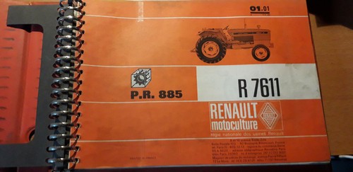 Renault tracteurs r7611 - tracteurs,