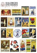 Catalogue vente enchères 2021 plaque émaillée CHOCOLAT MENIER BYRRH LUSTUCRU