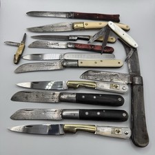 Lot De 13 couteaux Pliants