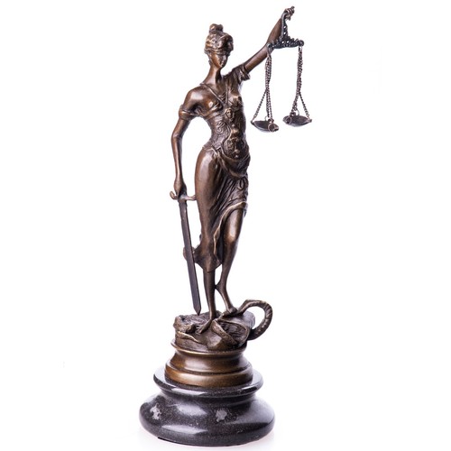 Antique statue bronze la - bronze, de
