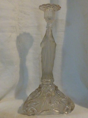 Grand bougeoir verre - , vierge