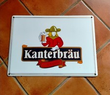 Plaque émaillée biére