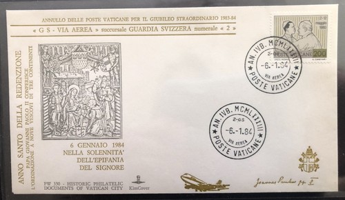Fdc vatican pope - vatican,, john
