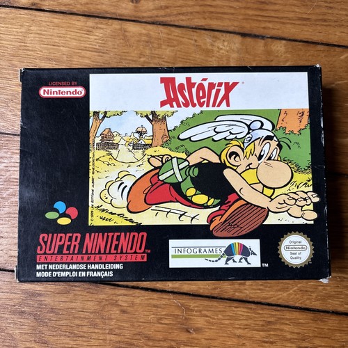 Jeu astérix super - jeu, nintendo