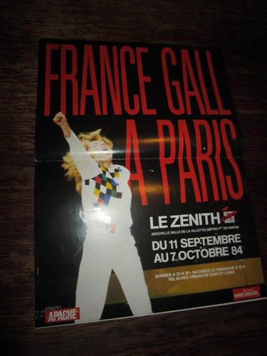 Affiche france gall - affiche,