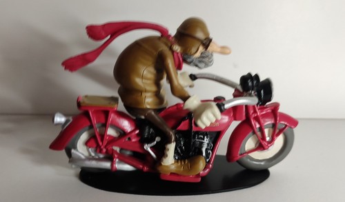 Figurine moto résine - figurine,
