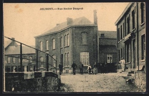 Cpa jeumont rue hector - jeumont,,
