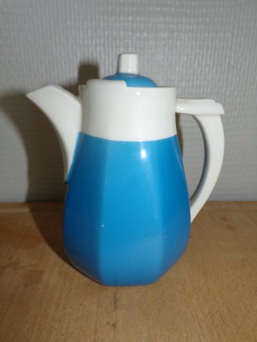 Theiere bleu blanc limoges - -,