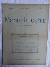 Le Monde illustré n°1999 du