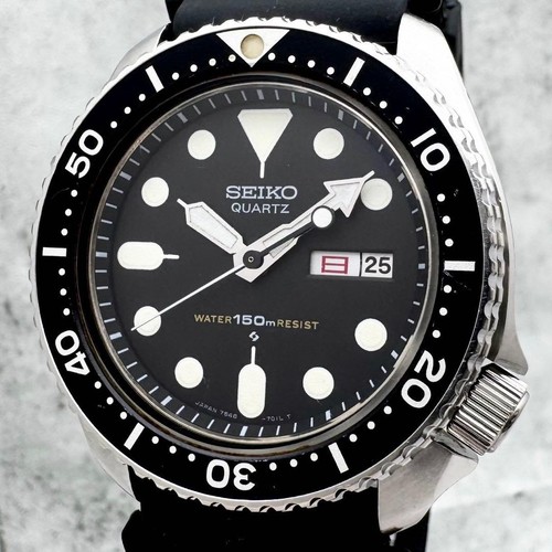 Montre analogique seiko - seiko, black