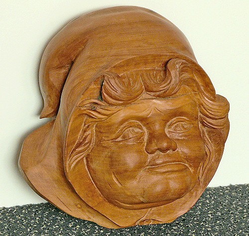 Sculpture bois massif - en,