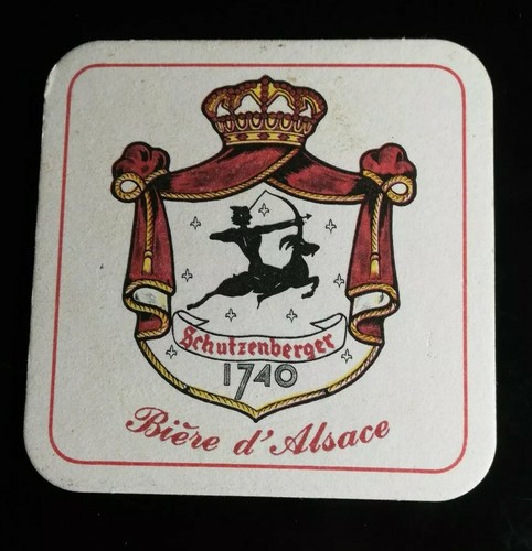 N144 sous bock - bière, d'alsace