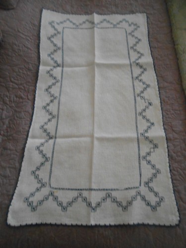 Grand napperon vintage tissus - grand,