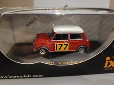 AUSTIN MINI COOPER N°177 RALLYE MONTE CARLO 1967 IXO RAC086 1:43 1er