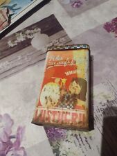 BOITE METAL PUBLICITE LUSTUCRU rouillé  COLLECTOR metal box french advertising