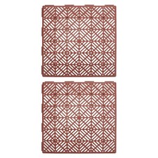 2 Pcs Tapis De Sol