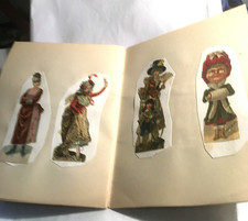 ALBUM DE CHROMOS ET DECOUPIS