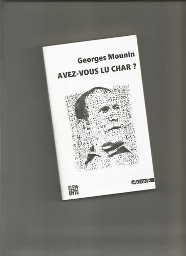 Avez vous char - lu,