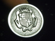 ANCIEN BOUTON BLASON MILITAIRE BUTTON
