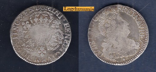 Louis xiv ecu aux 3 - 1/2,