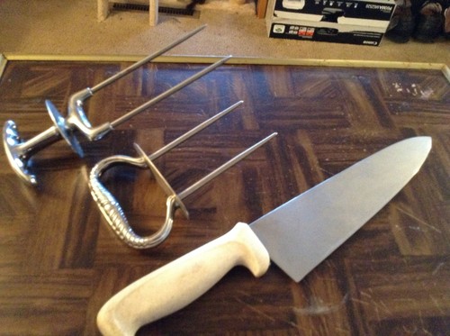 Piece meat carving lot - carving,