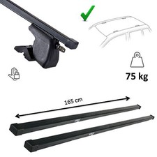 Barres de toit pour Renault Trafic Combi X83 01-14 (points de fixation)