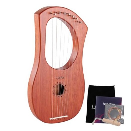 String lyre harp - string,
