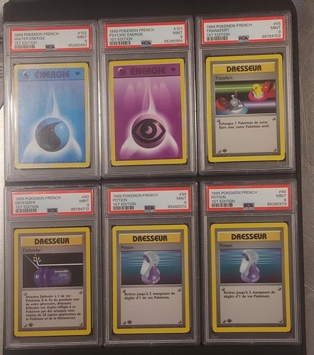 Pokemon lot psa9 set base - set,
