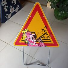 panneau de chantier bianca castafiore autocollants publicitaires 