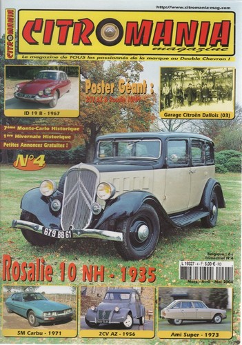 Citromania citroen rosalie - citromania,