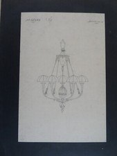 BEAU DESSIN CRAYON ORIGINAL XX