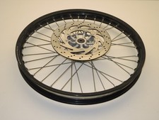 Jante roue avant + disque frein trail DERBI X RACE 50 de 2012