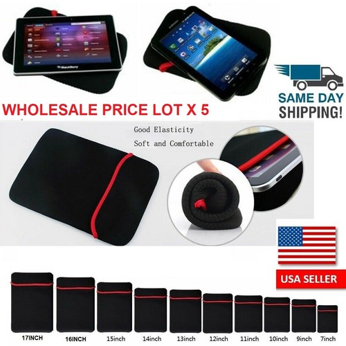 Lot laptop pouch protective - lot, 5