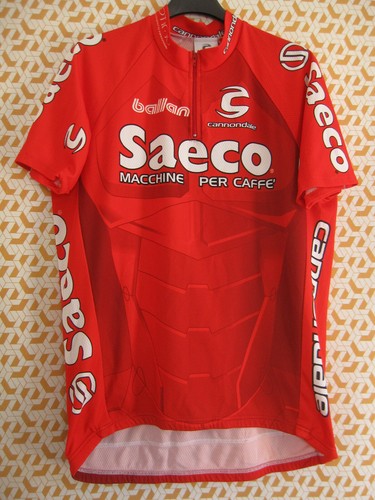 Maillot cycliste saeco ballan - cycliste,