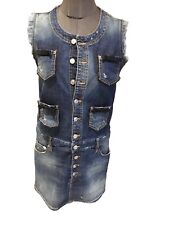 Superbe Robe Jeans Dsquared 38 Jamais Porté Authentique 