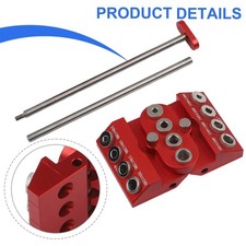 Outil de per?age pr??cis guide d'angle en aluminium pour garde-corps en bois et