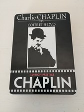 Coffret métal 5 DVD Charlie Chaplin Édition Prestige 