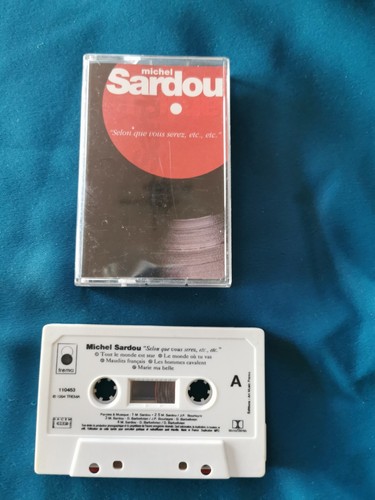 Michel sardou cassette audio - michel,
