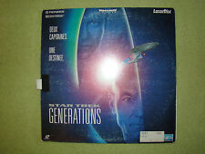 LASERDISC - LASER DISC - LASER DISQUE - LD - FILM - STAR TREK GENERATIONS - 1994