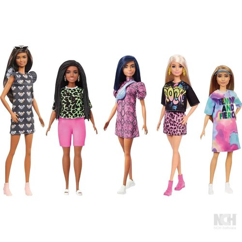 Poupée barbie fashionistas - poupée,