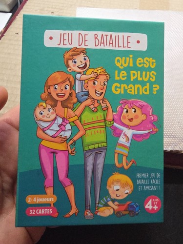Jeu cartes de bataille - jeu,