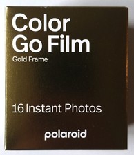 POLAROID Gold Frame Color Go film - Double pack 16 exp. NO BOX Cheap Shipping