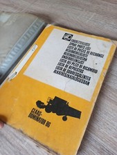 Livret Piece Claas Dominator 86