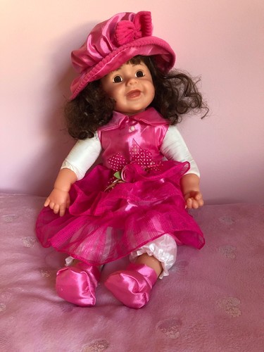 Inch girl baby doll - girl, sings