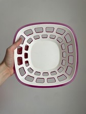 Corbeille Guzzini Italy en plexiglas - Corbeille à pain ou à fruits