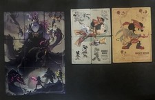 Lot De 3 Puzzle Complet Disney Lorcana Chapitre 1,2 Et 3 Neuf 