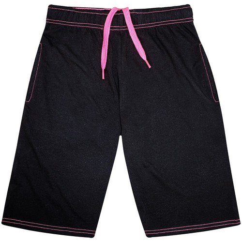 Shorts coton noir pour - shorts, en